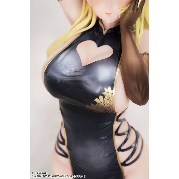 Original Character Statue 1/7 China Girl Black Ver. Illustrated by Oekakizuki 20 cm