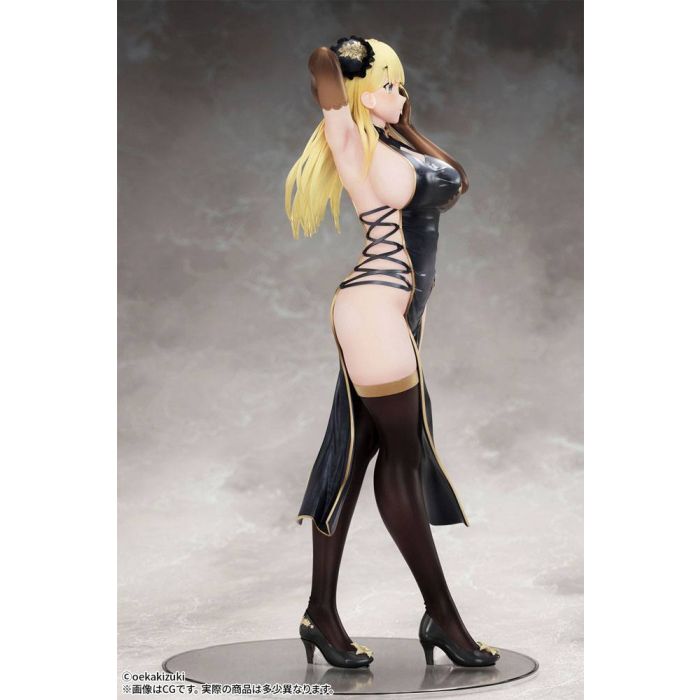 Original Character Statue 1/7 China Girl Black Ver. Illustrated by Oekakizuki 20 cm