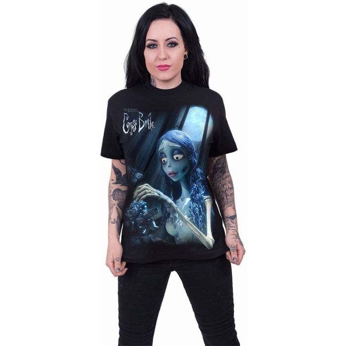 Corpse Bride T-Shirt Glow in the Dark Size M