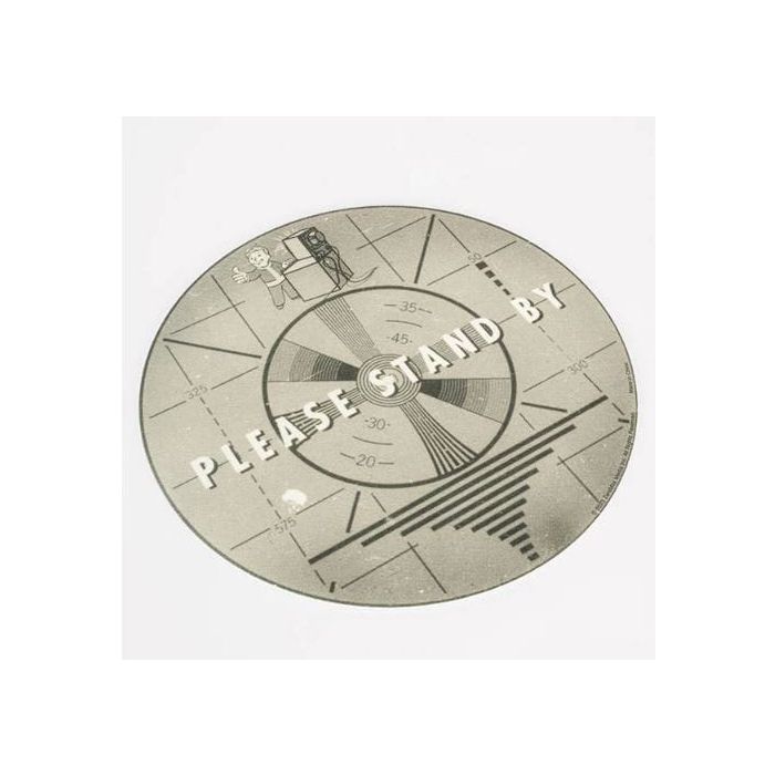 Fallout Slip Mat Please Stand by Record 30 x 30 cm 