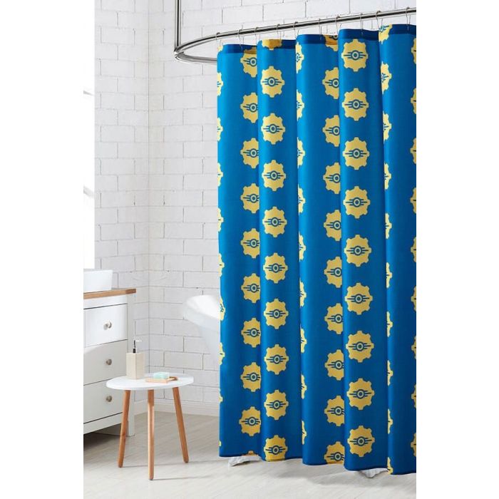 Fallout Shower Curtain Vault Tec 