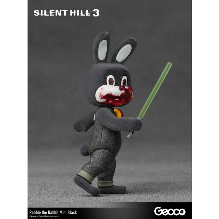 Silent Hill 3 Mini Action Figure Robbie the Rabbit Mini Black Version 10 cm  