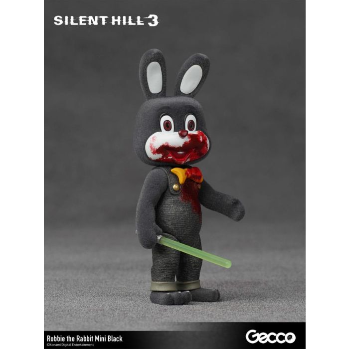 Silent Hill 3 Mini Action Figure Robbie the Rabbit Mini Black Version 10 cm  
