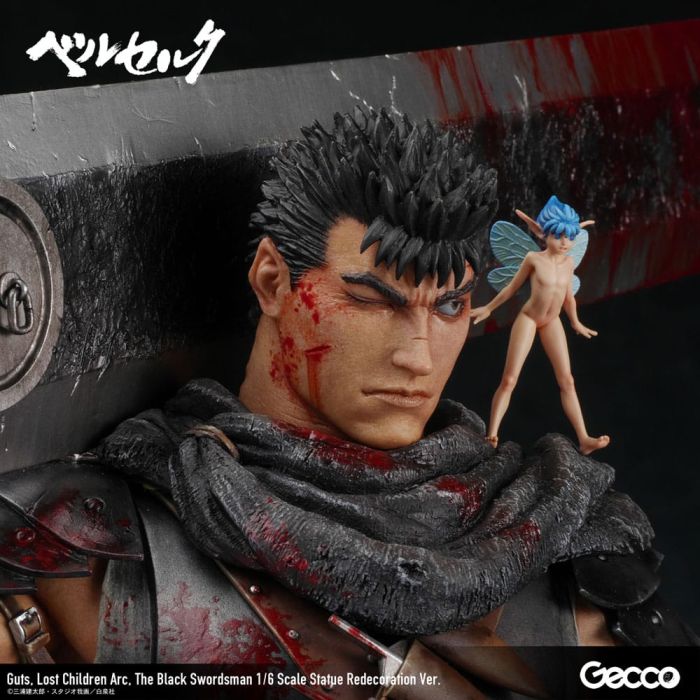 Berserk Statue 1/6 Guts Lost Children Arc The Black Swordsman Redecoration Ver. 38 cm