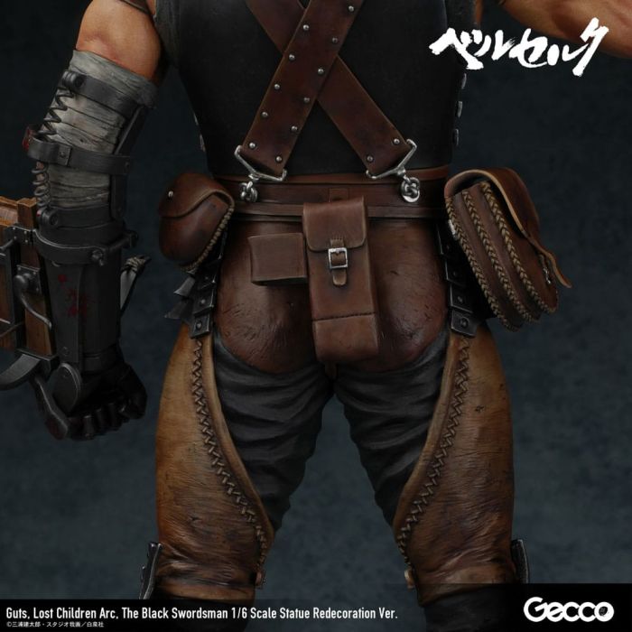Berserk Statue 1/6 Guts Lost Children Arc The Black Swordsman Redecoration Ver. 38 cm