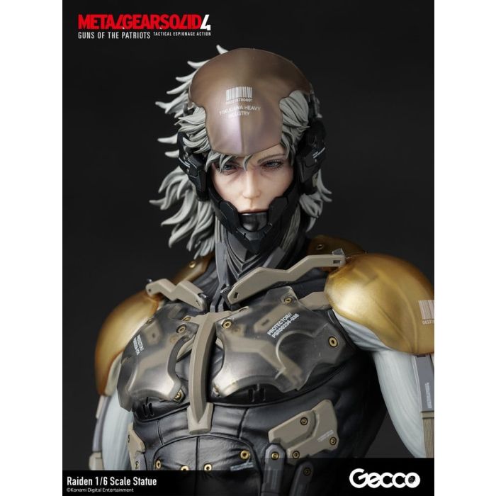 Metal Gear Solid 4 Guns of the Patriots Statue 1/6 Raiden 32 cm