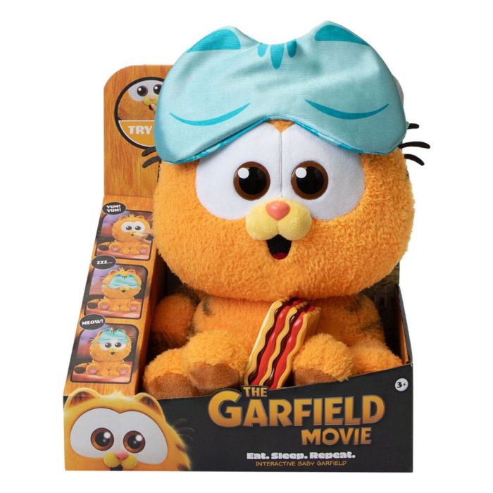 Garfield Plush Figure with Sound Baby Garfield 31 cm   