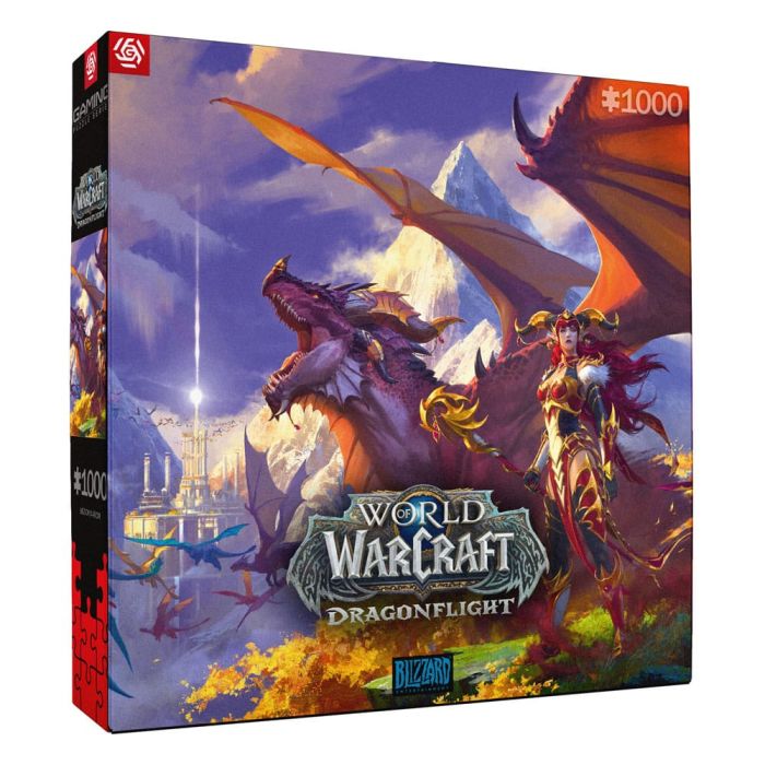 World of Warcraft Gaming Puzzle Dragonflight Alexstrasza (1000 pieces) 