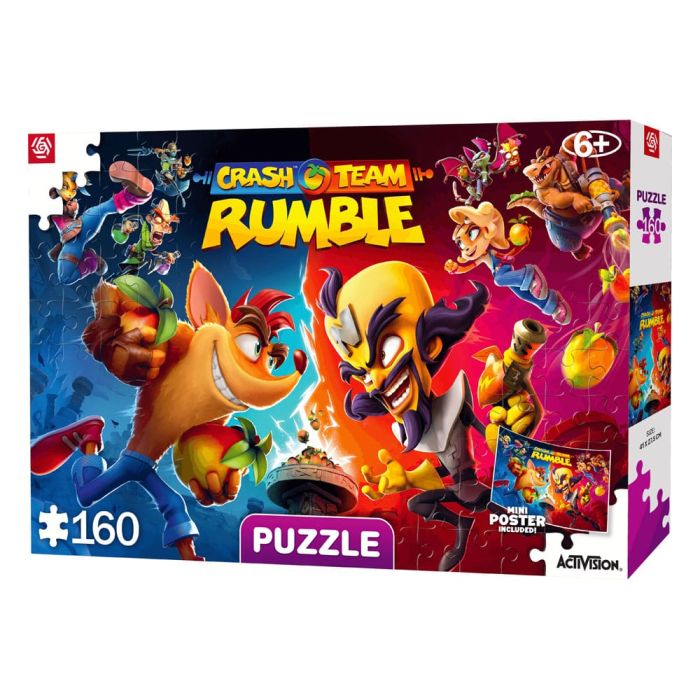Crash Bandicoot Kids Puzzle Rumble Heroes (160 pieces) 