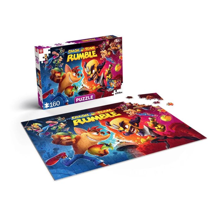 Crash Bandicoot Kids Puzzle Rumble Heroes (160 pieces) 