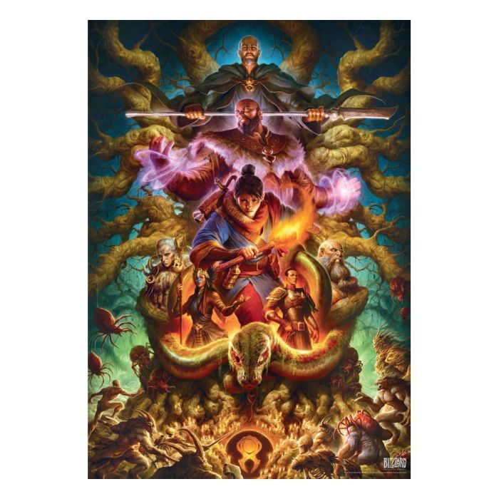 Diablo IV Gaming Puzzle Horadrim (1000 pieces) 