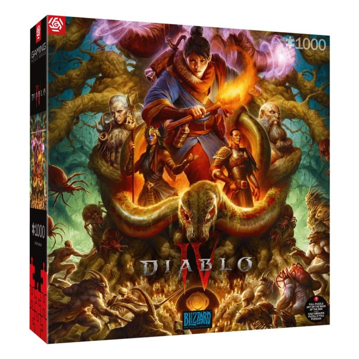 Diablo IV Gaming Puzzle Horadrim (1000 pieces) 