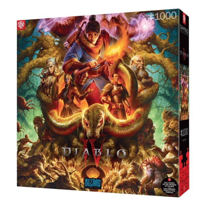 Diablo IV Gaming Puzzle Horadrim (1000 pieces) 