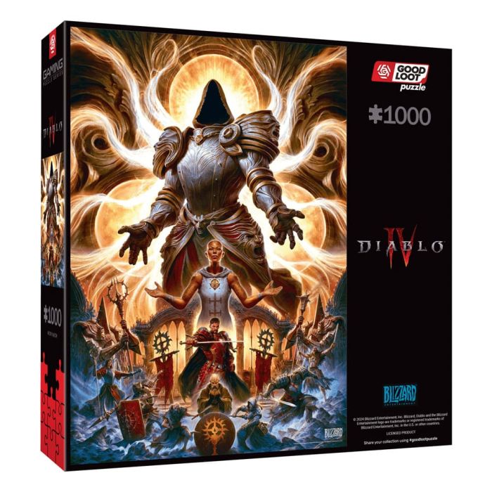 Diablo IV Gaming Puzzle Inarius The Father (1000 pieces) 