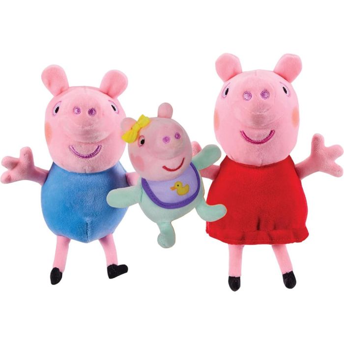 Peppa Pig Plush figures 3er Pack