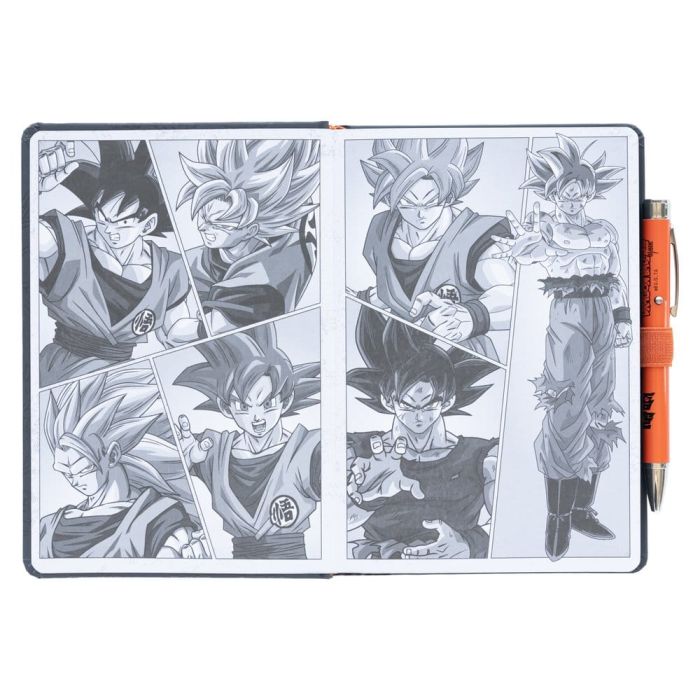 Dragon Ball Premium Notebook A5  with Projector Pen Super Goku