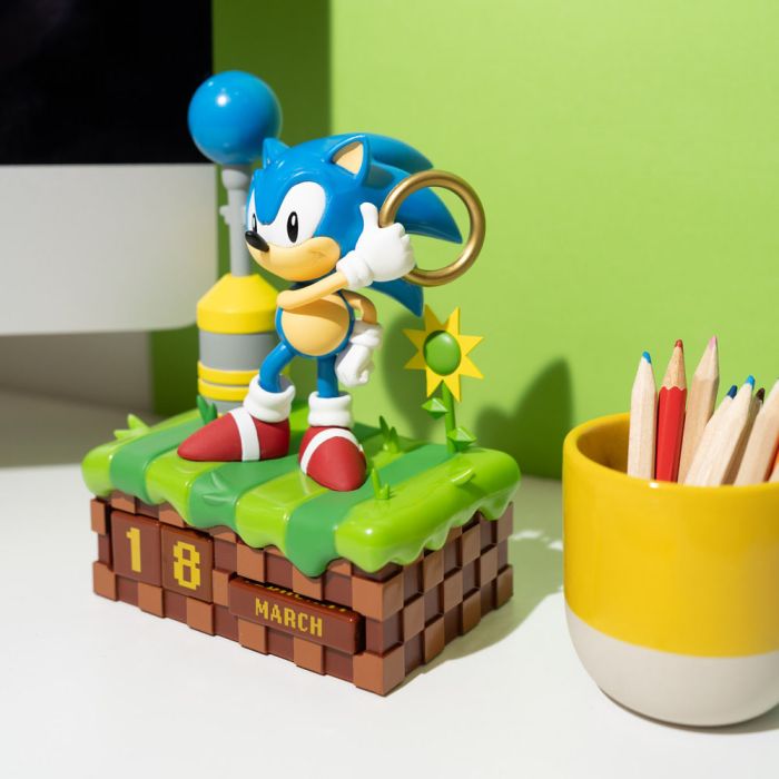 Sonic the Hedgehog 3D perpetual Calendar Sonic