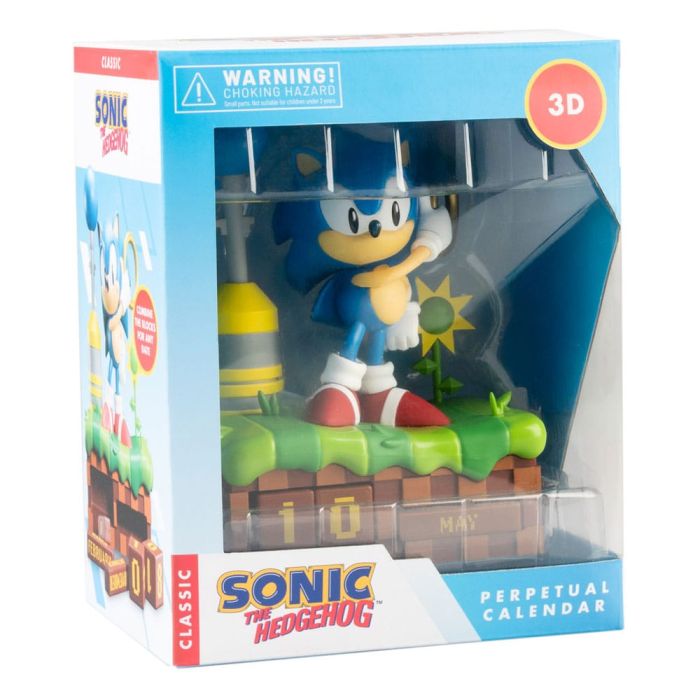 Sonic the Hedgehog 3D perpetual Calendar Sonic