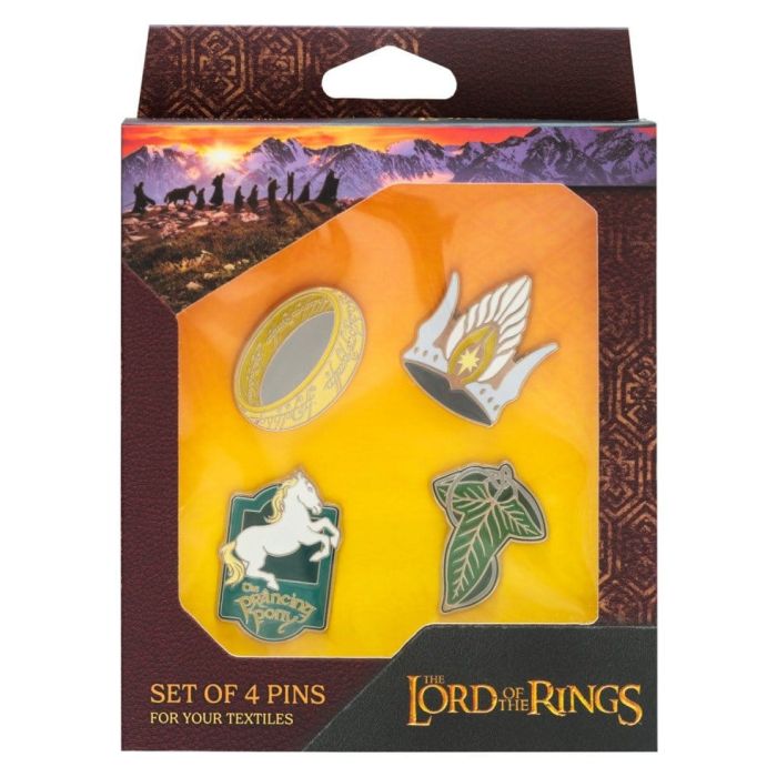 The Lord of the Rings Pins Set of 4