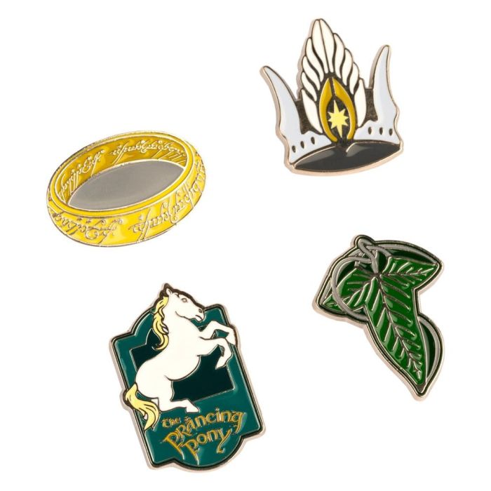 The Lord of the Rings Pins Set of 4