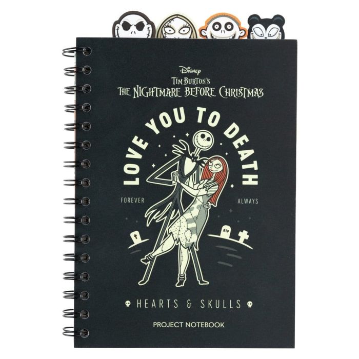 The Nightmare Before Christmas Project Notebook A5