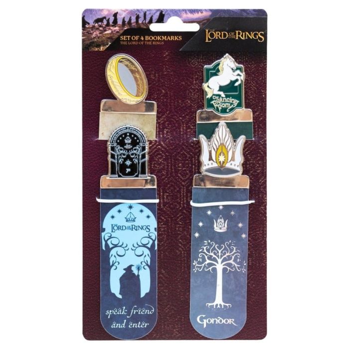 The Lord of the Rings Bookmarks Set of 4