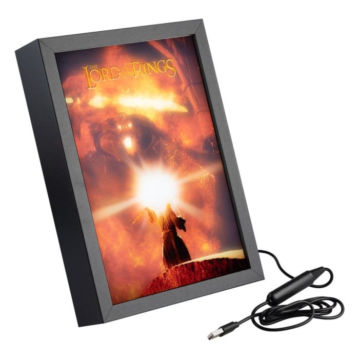 The Lord of the Rings Framed LED Panel 28 x 20 cm