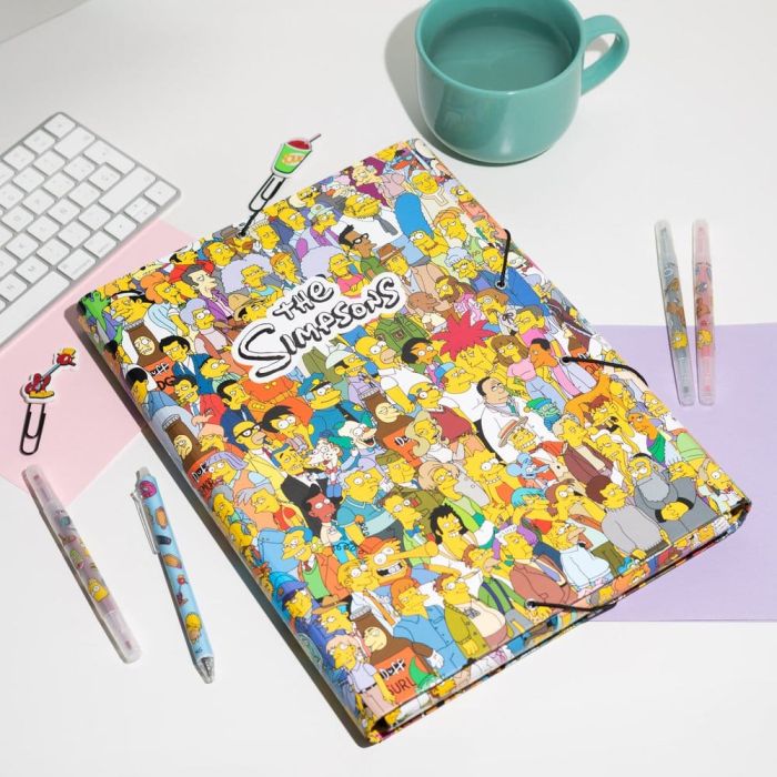 The Simpsons Elasticated Folder 34 x 26 cm