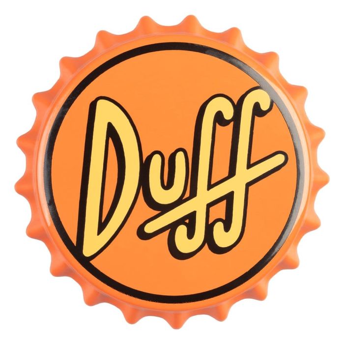 The Simpsons Magnet with Bottle Opener Duff Beer 7 cm