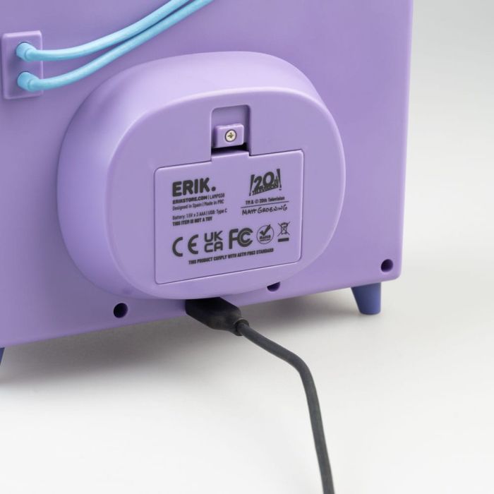 The Simpsons Lamp with USB-C TV