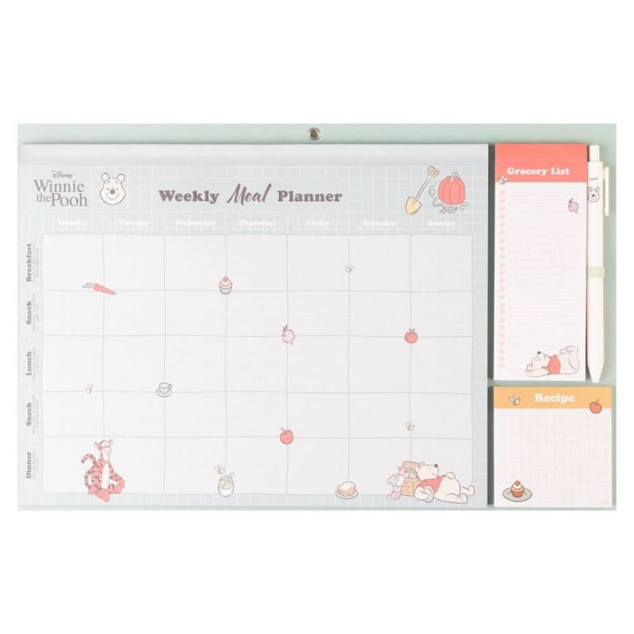 Winnie the Pooh 100th Anniversary Magnetic Meal Planner