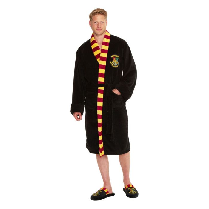 Harry Potter Fleece Bathrobe Hogwarts 