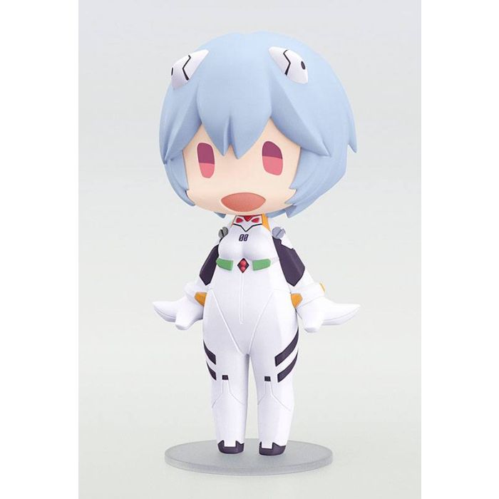 Rebuild of Evangelion HELLO! GOOD SMILE Action Figure Rei Ayanami 10 cm