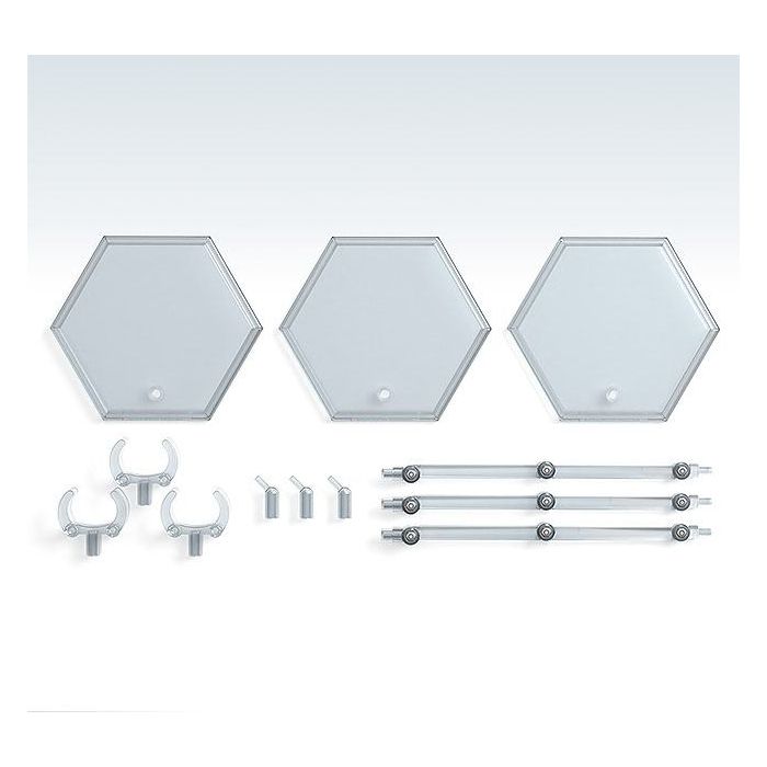 The Simple Stand Nendoroid More for Figures & Models 3-Pack Hex Type 