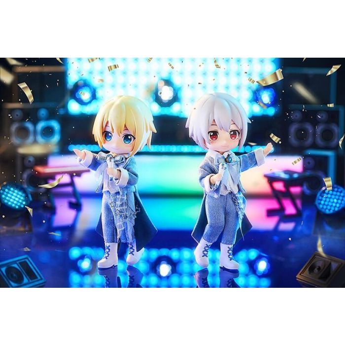 Original Character Accessories for Nendoroid Doll Figures Outfit Set: Idol Outfit - Boy (Sax Blue)