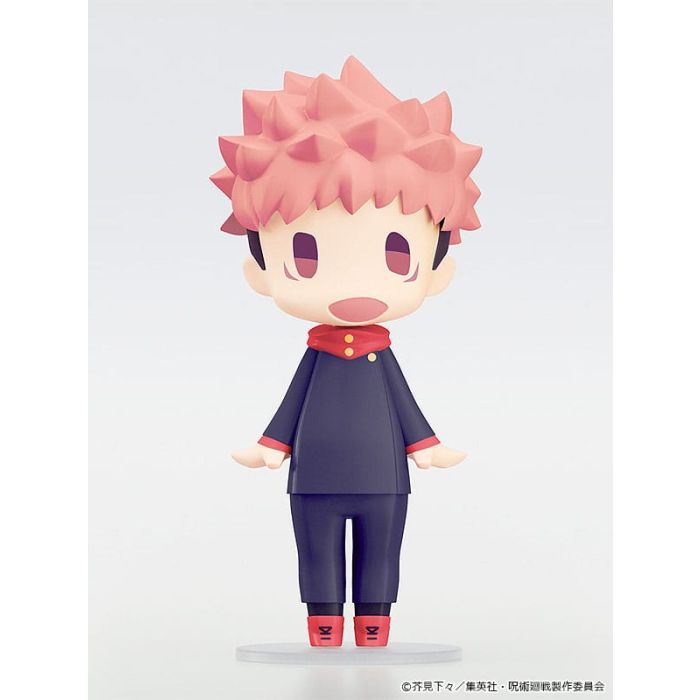 Jujutsu Kaisen HELLO! GOOD SMILE Action Figure Yuji Itadori 10 cm