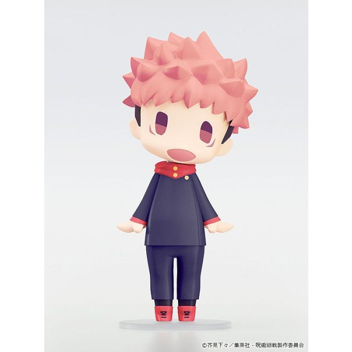 Jujutsu Kaisen HELLO! GOOD SMILE Action Figure Yuji Itadori 10 cm