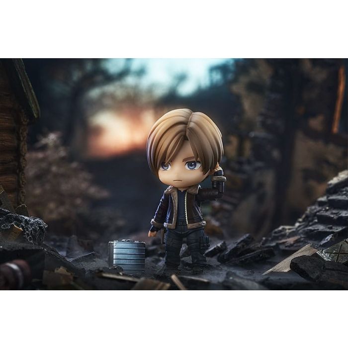 Resident Evil Nendoroid PVC Action Figure Leon S. Kennedy 10 cm