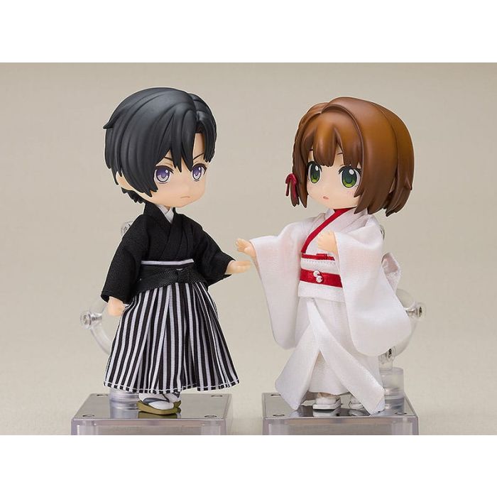 Original Character Accessories for Nendoroid Doll Figures Outfit Set: Haori and Hakama