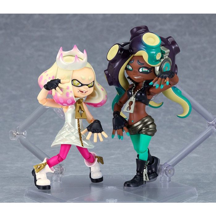 Splatoon 2 Figma Action Figures Off the Hook Pearl & Marina 9 - 10 cm