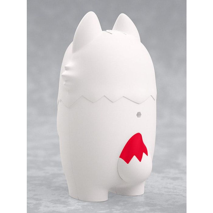Nendoroid More Kigurumi Face Parts Case for Nendoroid Figures White Kitsune 10 cm