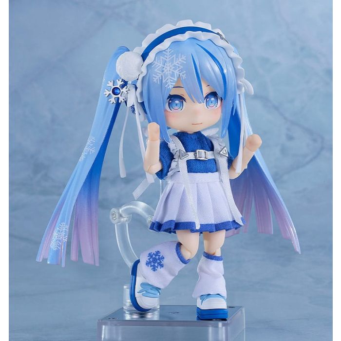 Character Vocal Series 01: Hatsune Mik Nendoroid Doll Action Figure Snow Miku: Yukiiro Pop Ver. 14 cm