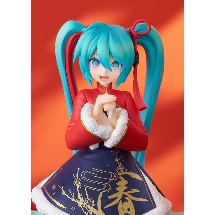 Character Vocal Series 01: Hatsune Miku Pop Up Parade PVC Statue Hatsune Miku: Sourxuan Chinese New Year Ver. 17 cm