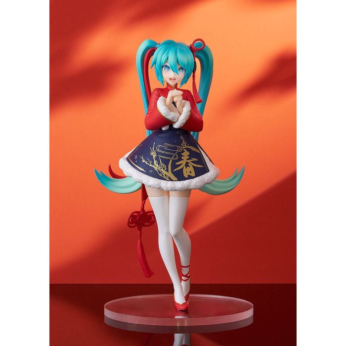 Character Vocal Series 01: Hatsune Miku Pop Up Parade PVC Statue Hatsune Miku: Sourxuan Chinese New Year Ver. 17 cm