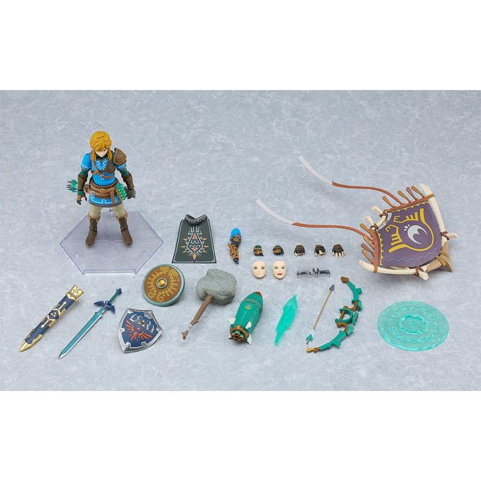 The Legend of Zelda Tears of the Kingdom Figma Action Figure Link Tears of the Kingdom Ver. DX Edition 15 cm