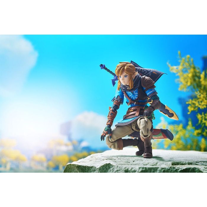 The Legend of Zelda Tears of the Kingdom Figma Action Figure Link Tears of the Kingdom Ver. DX Edition 15 cm