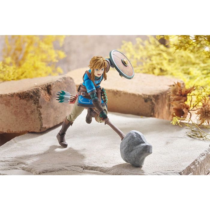 The Legend of Zelda Tears of the Kingdom Figma Action Figure Link Tears of the Kingdom Ver. DX Edition 15 cm