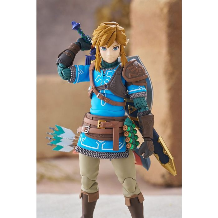 The Legend of Zelda Tears of the Kingdom Figma Action Figure Link Tears of the Kingdom Ver. DX Edition 15 cm