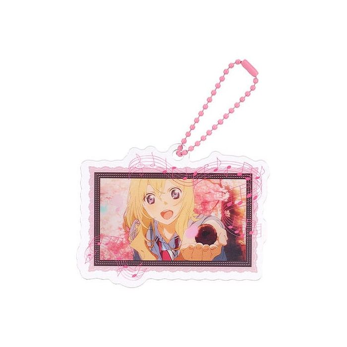 Your Lie in April Acrylic Keychain Anime Scene A 8 cm