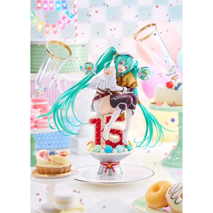 Hatsune Miku Characters PVC Statue 1/6 Racing Miku: 2023 - 15th Anniversary Ver. 26 cm
